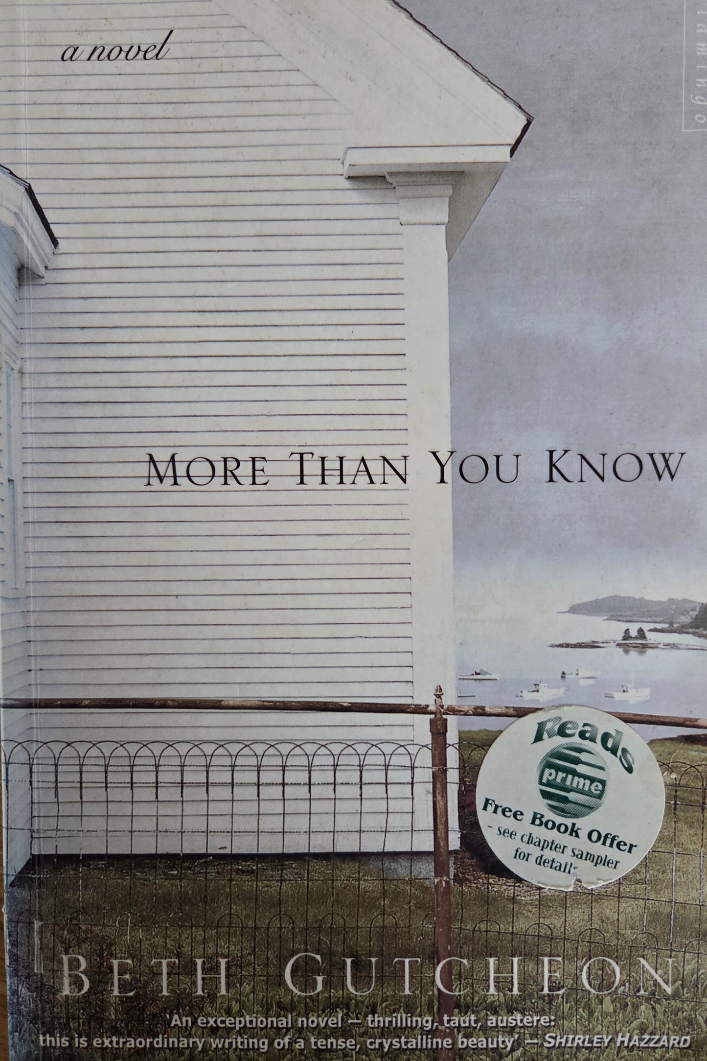 More Than You Know