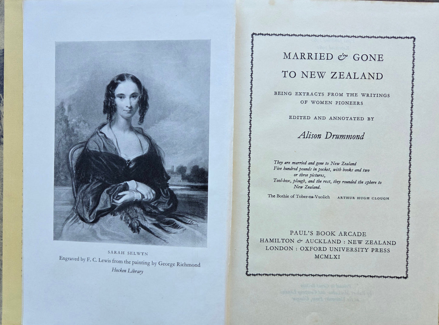 Married and Gone to New Zealand