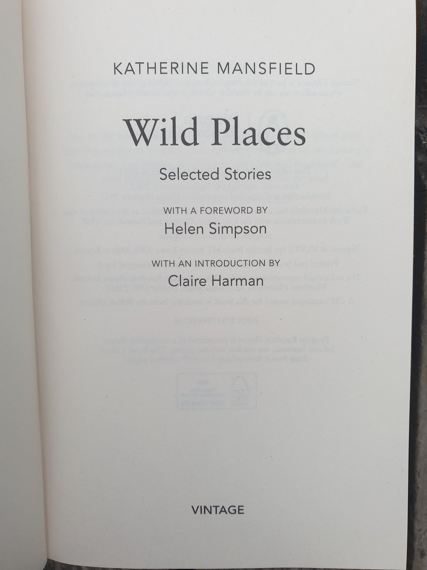 Wild Places