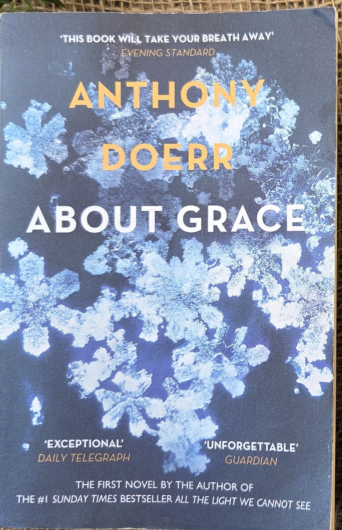 About Grace by Anthony Doerr