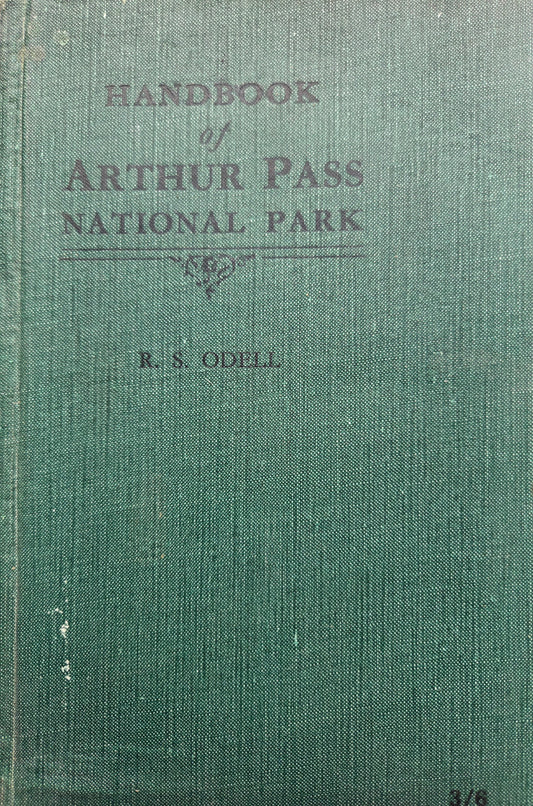 Handbook of Arthur's Pass National Park - 1935
