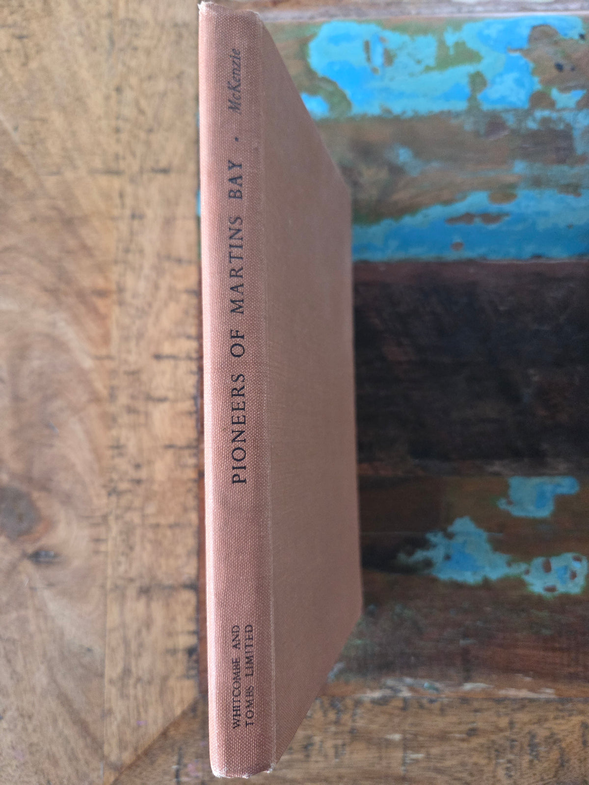 Pioneers of Martins Bay by Mrs Peter Mackenzie – secondhand hardback book cover, 1961 edition