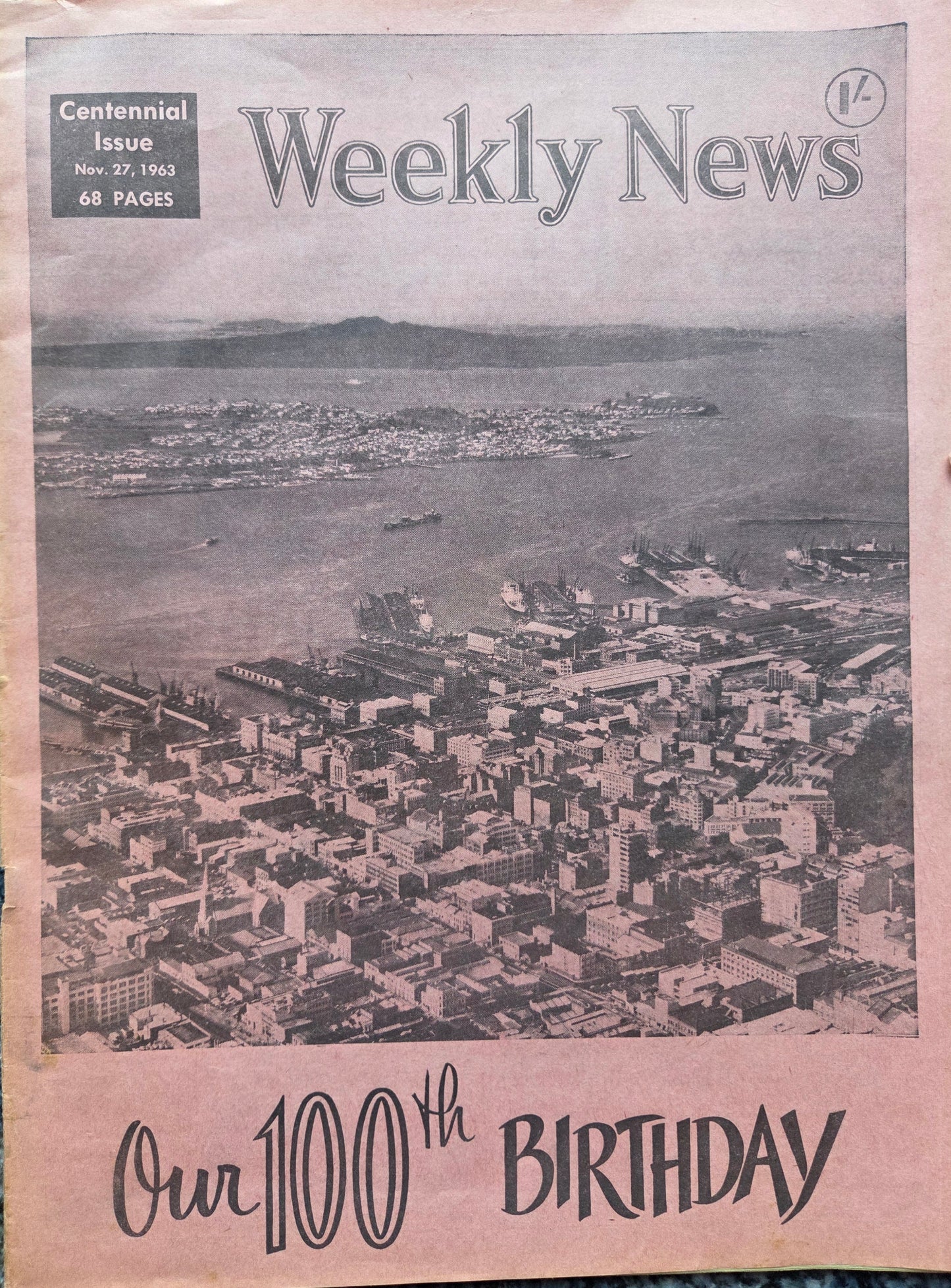 Weekly News – Centennial Issue, 27 November 1963