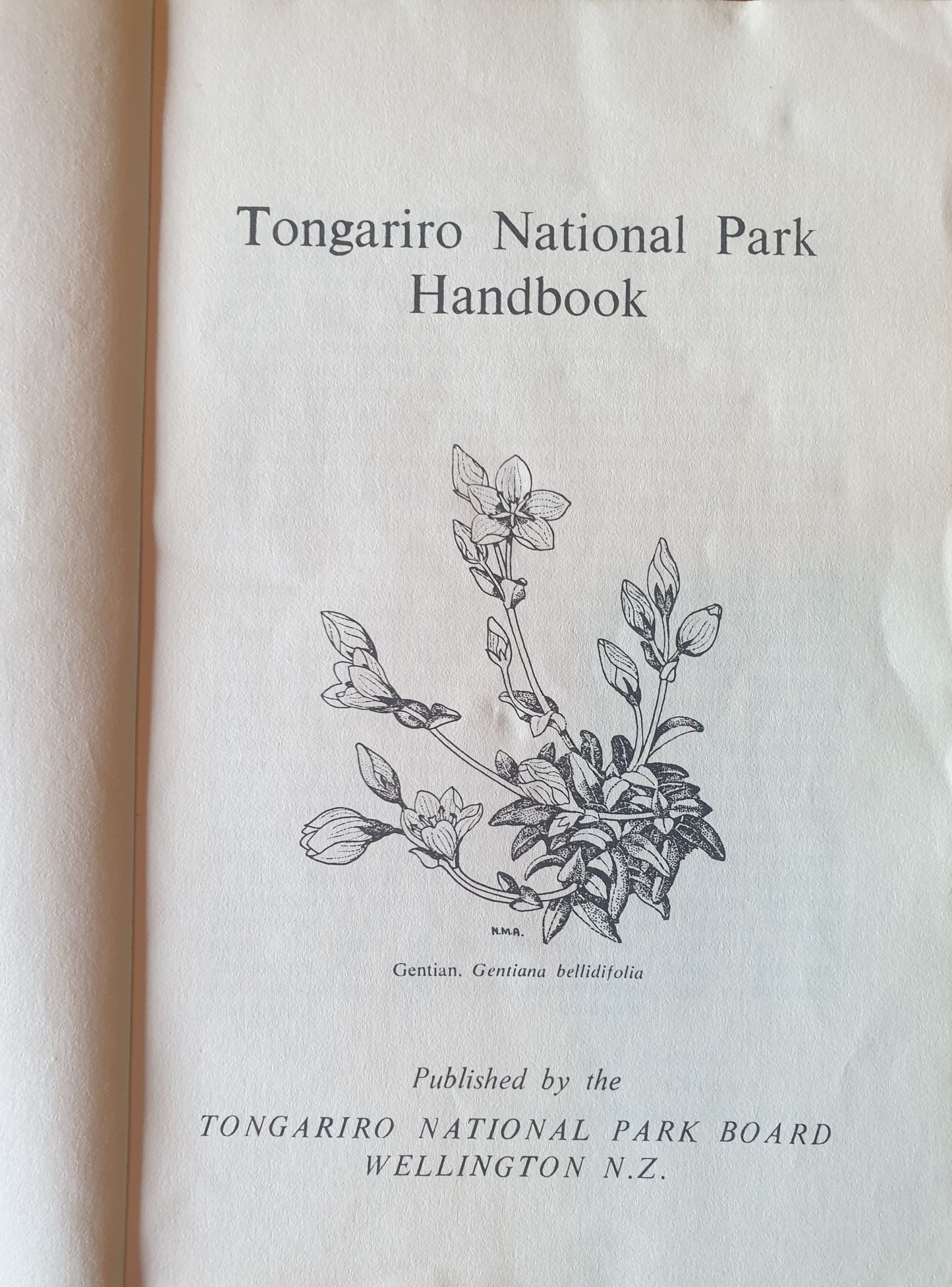 Tongariro National Park - Guide 1975